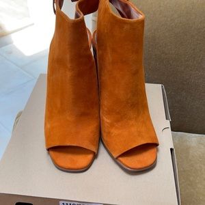 Orange sandals
